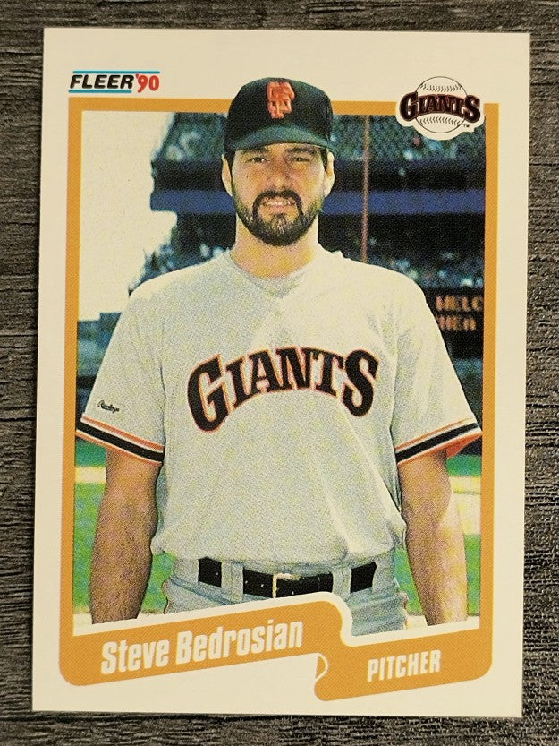 1990 Fleer #50 Steve Bedrosian