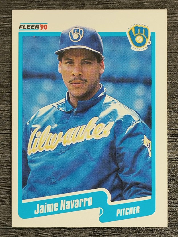 1990 Fleer #331 Jaime Navarro