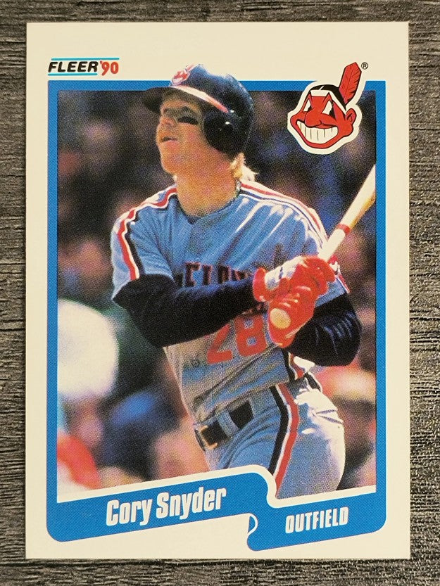 1990 Fleer #502 Cory Snyder