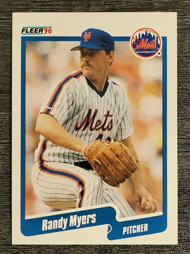 1990 Fleer #213 Randy Myers