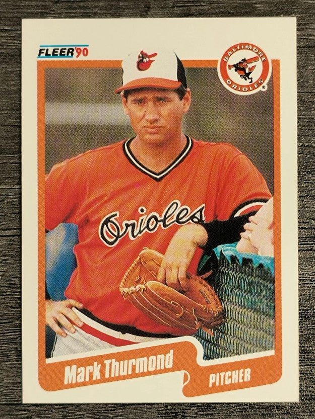 1990 Fleer #191 Mark Thurmond