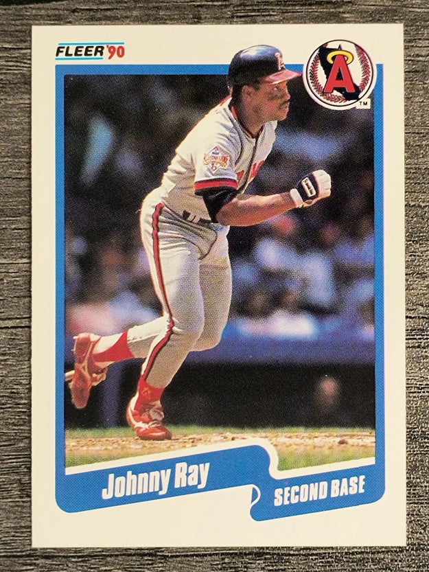1990 Fleer #143 Johnny Ray