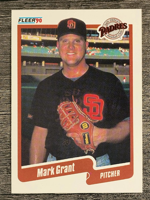 1990 Fleer #156 Mark Grant