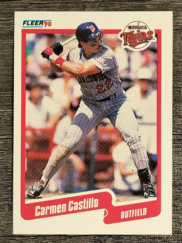 1990 Fleer #371 Carmelo Castillo