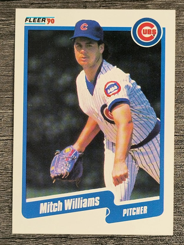 1990 Fleer #48 Mitch Williams