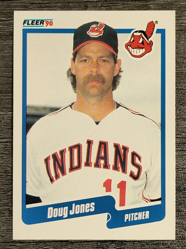 1990 Fleer #495 Doug Jones