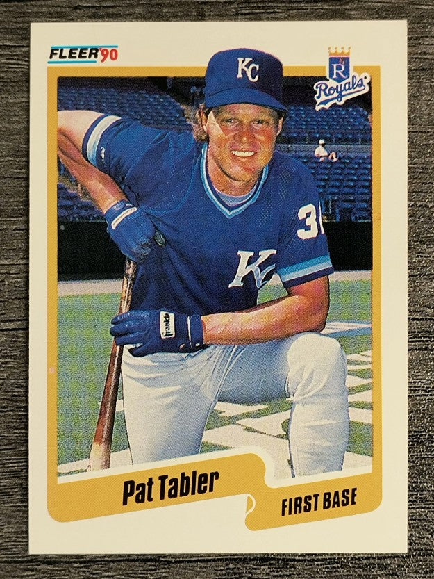 1990 Fleer #119 Pat Tabler