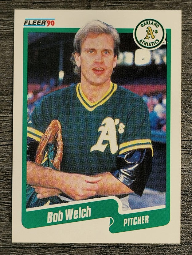 1990 Fleer #23 Bob Welch