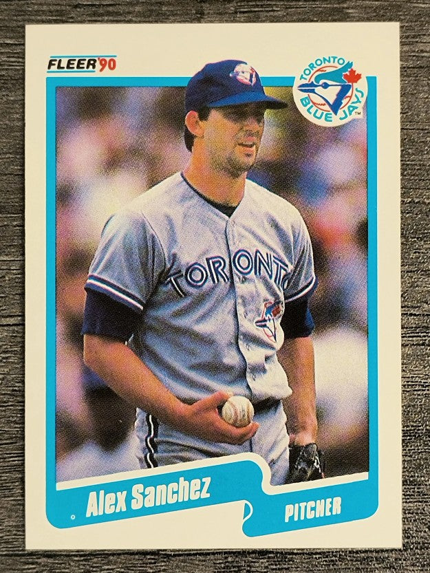 1990 Fleer #92 Alex Sanchez