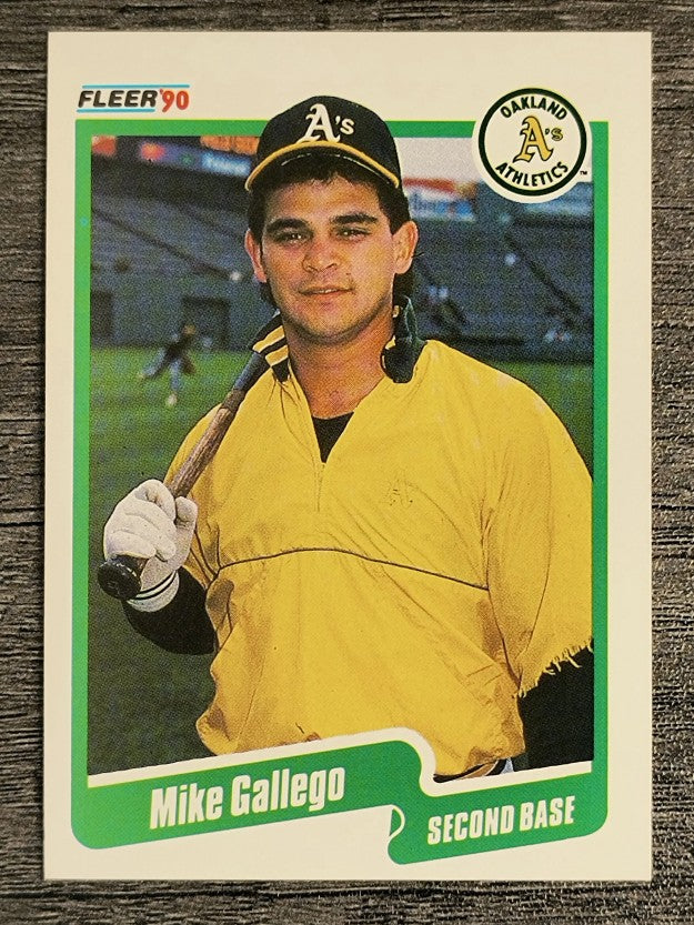 1990 Fleer #7 Mike Gallego