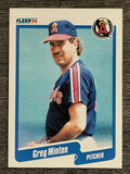 1990 Fleer #140 Greg Minton