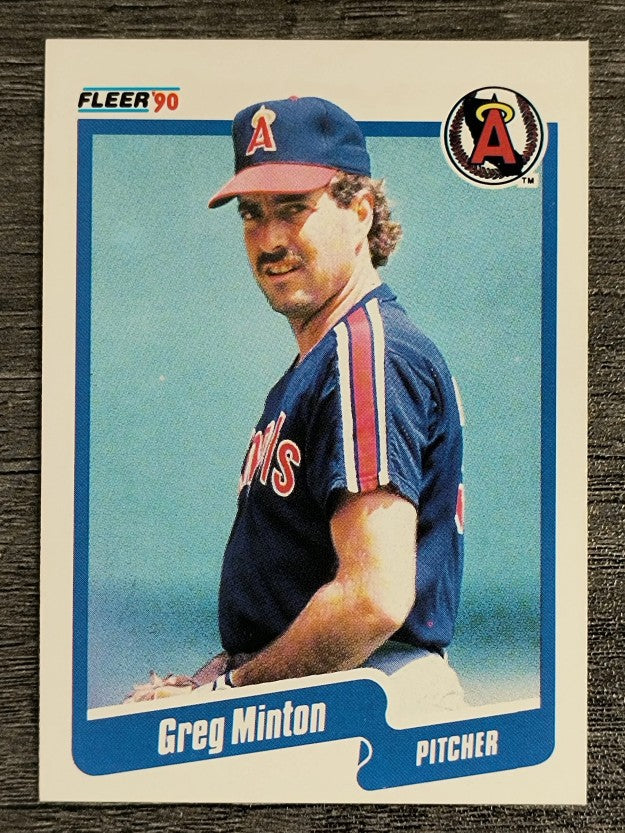 1990 Fleer #140 Greg Minton