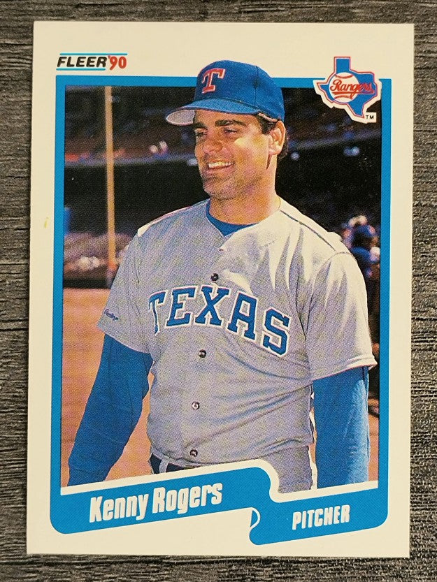 1990 Fleer #311 Kenny Rogers
