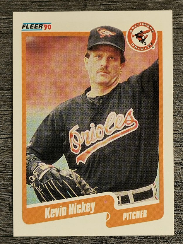 1990 Fleer #178 Kevin Hickey