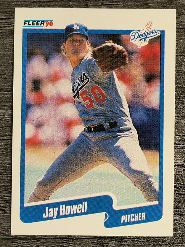 1990 Fleer #400 Jay Howell