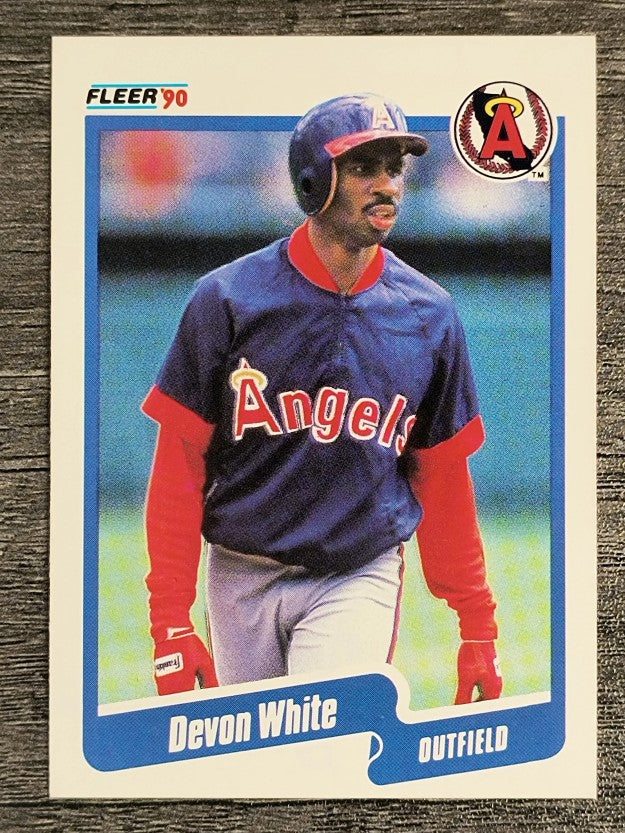 1990 Fleer #147 Devon White