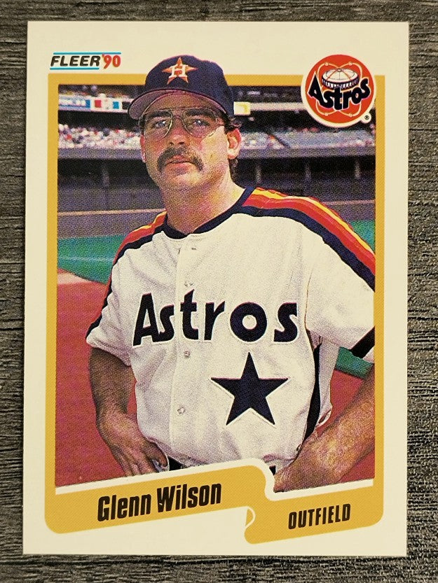 1990 Fleer #240 Glenn Wilson
