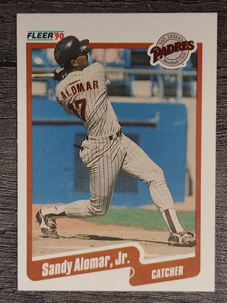 1990 Fleer #150 Sandy Alomar Jr.