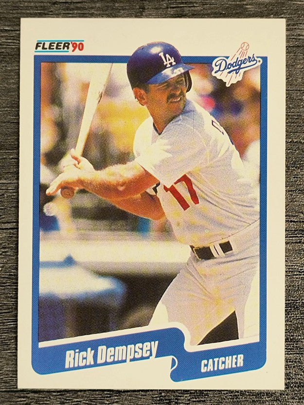 1990 Fleer #392 Rick Dempsey