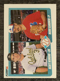 1990 Fleer #646 Scott Hemond RC/Mark Gardner RC
