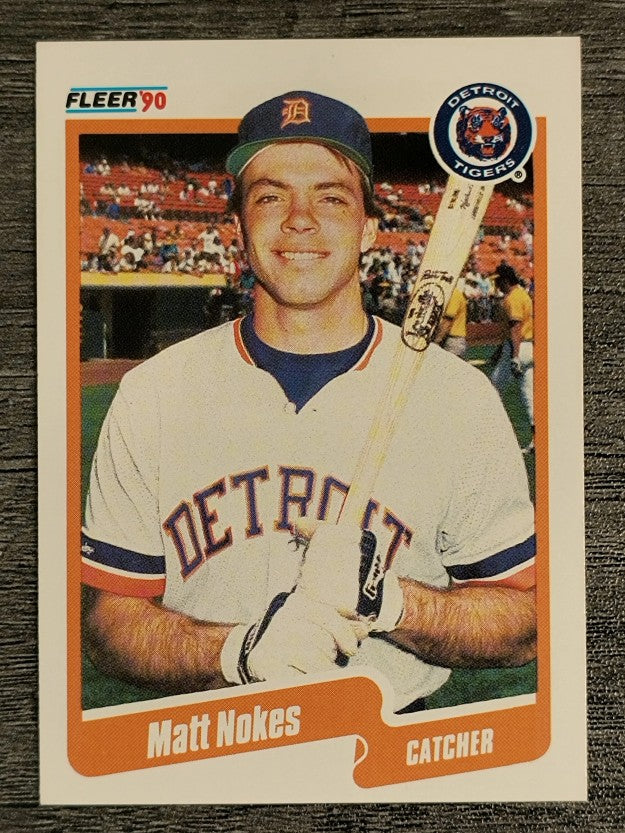 1990 Fleer #611 Matt Nokes