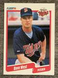 1990 Fleer #388 Dave West