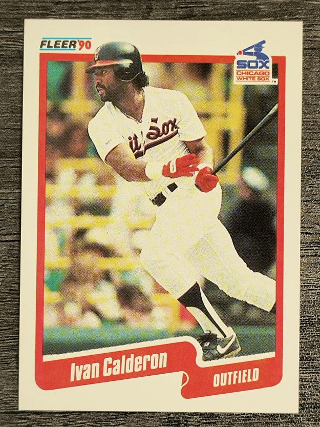 1990 Fleer #529 Ivan Calderon