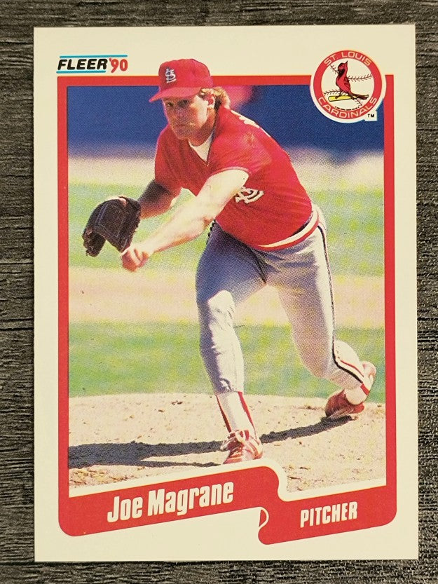 1990 Fleer #252 Joe Magrane