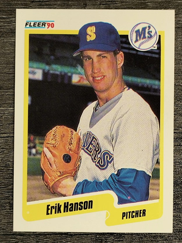 1990 Fleer #514 Erik Hanson