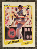 1990 Fleer #479 Jeff D. Robinson