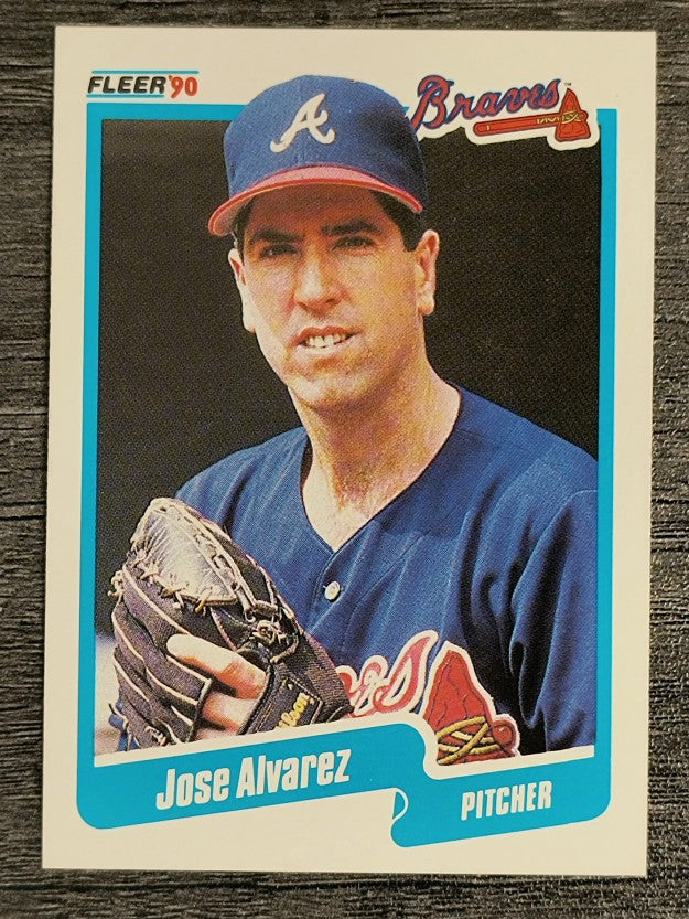 1990 Fleer #574 Jose Alvarez