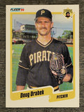 1990 Fleer #465 Doug Drabek