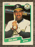 1990 Fleer #12 Stan Javier