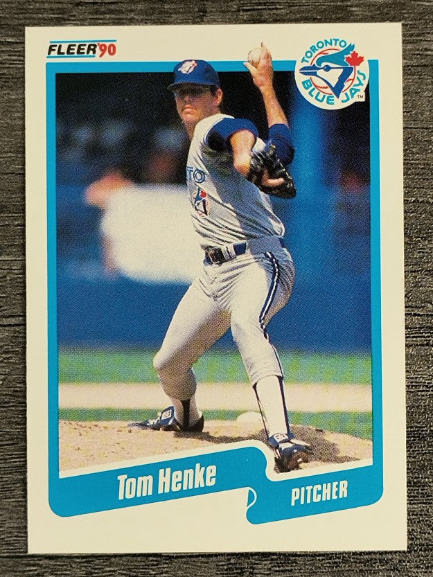 1990 Fleer #84 Tom Henke