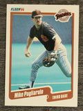 1990 Fleer #163 Mike Pagliarulo