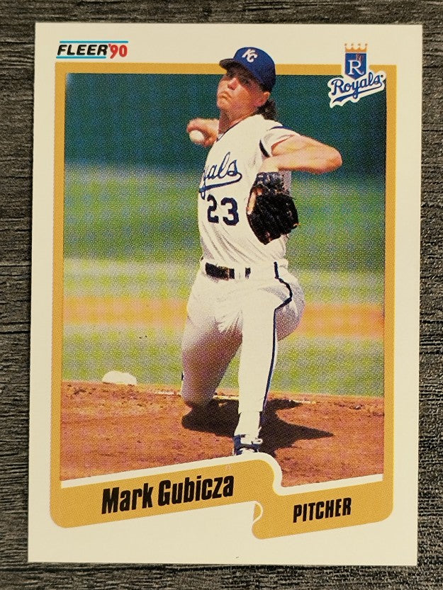 1990 Fleer #109 Mark Gubicza