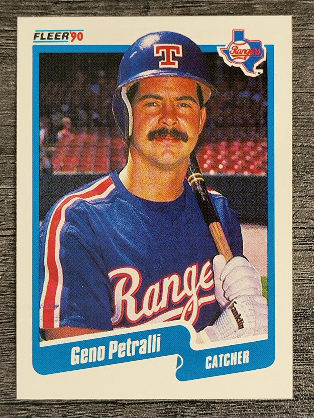 1990 Fleer #309 Geno Petralli