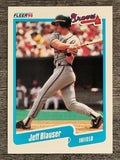 1990 Fleer #576 Jeff Blauser