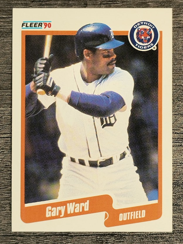 1990 Fleer #618 Gary Ward