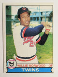 1979 Topps #274 Willie Norwood (VGEX)