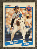1990 Fleer #196 Don Aase