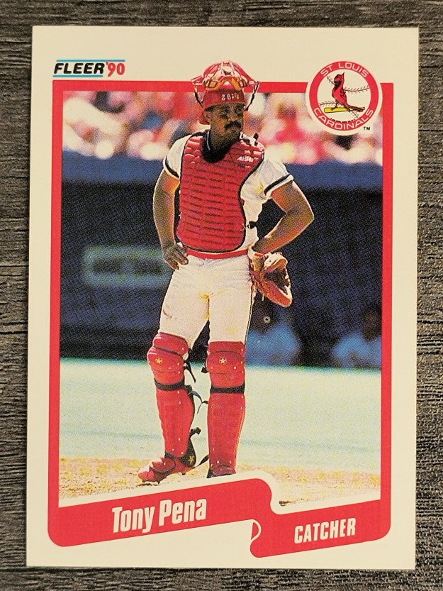 1990 Fleer #256 Tony Pena