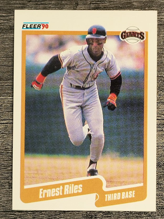 1990 Fleer #69 Ernest Riles
