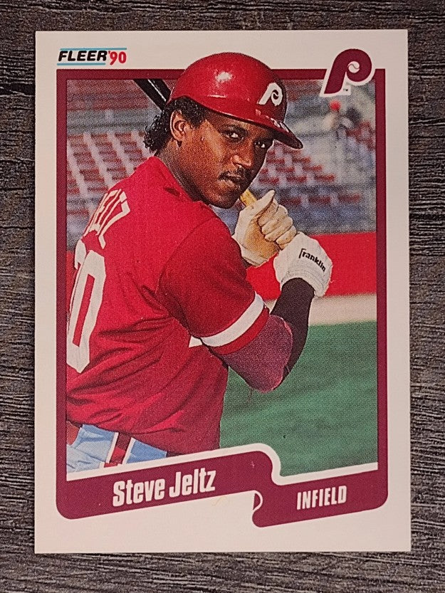 1990 Fleer #562 Steve Jeltz