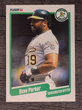 1990 Fleer #18 Dave Parker