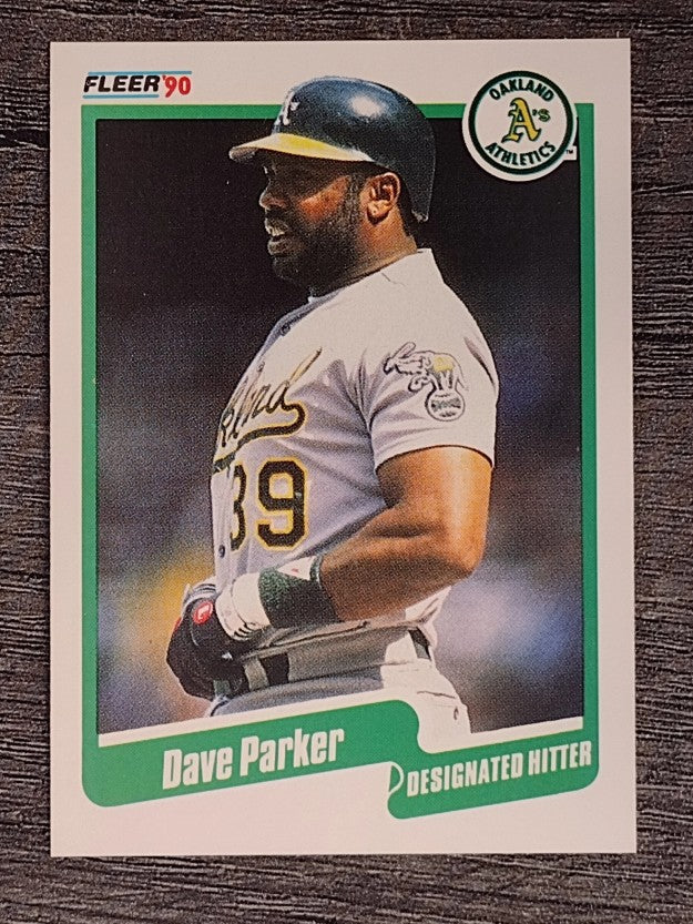 1990 Fleer #18 Dave Parker