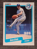 1990 Fleer #93 Dave Stieb