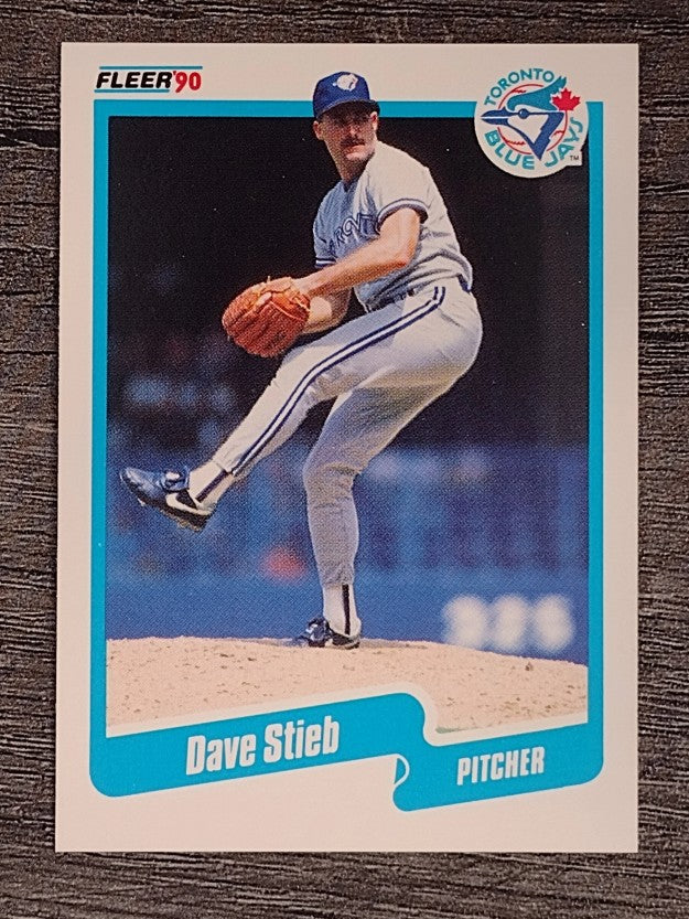 1990 Fleer #93 Dave Stieb