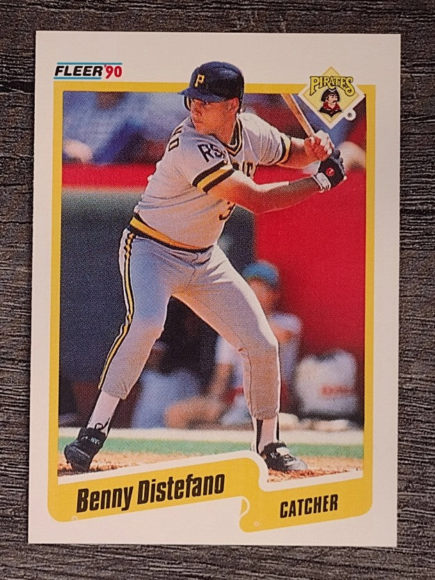 1990 Fleer #464 Benny Distefano