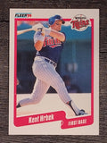 1990 Fleer #378 Kent Hrbek